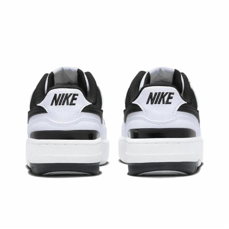 Nike Gamma Force Slip Resistant Low top Kids Lifestyle Shoes Black White Unisex Sneakers DK9176-100