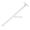 Handheld Flag Pole Bamboo Flagpole for Durable Use 100Pcs Decorative Flag Sticks