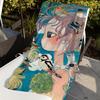 Art Aya T-Takano Towel Sports Quick Dry Travel Camping Gear Sandproof Soft Light Large Beach Towel