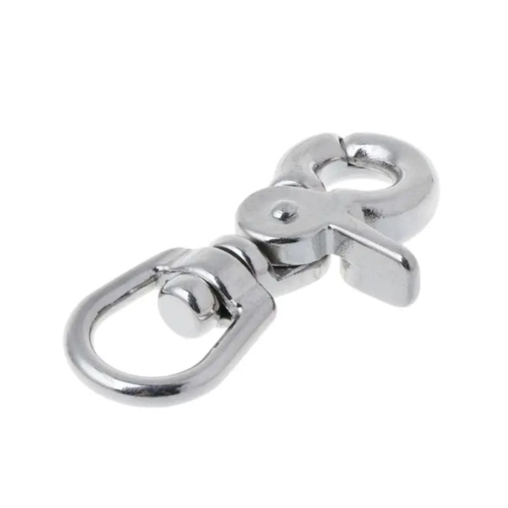 316 Stainless Steel Lobster Clasps Electroplated Zinc Zinc Alloy Swivel Clasps  Paracord Lanyard