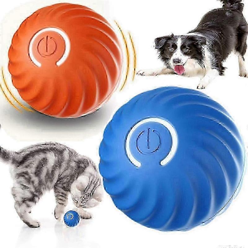 Electronic Dog Toy Ball Smart Moving Ball Automatic Jump Dog Ball Pet Rolling Ball Toy Compatible withPuppy Birthday Gifts