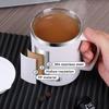 Double Wall Coffee Cup Mug Insulated Anti Scalding Water Cup With Handle Portable 304 Stainless Steel Drinking Cup
