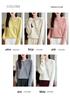 2026 A/W Women's Pure Wool Hooded Knitwear - Long Sleeve, Buckle Closure, Solid Color, Loose Fit Sweater