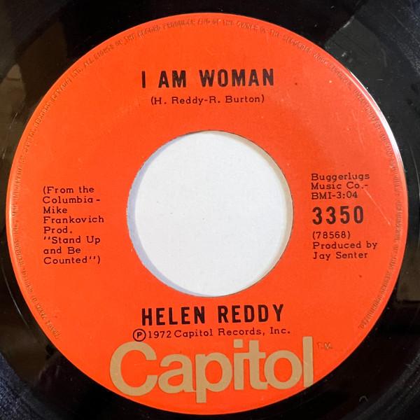 

7-дюймовая пластинка HELEN REDDY I Am Woman 3350 Capitol Records 1972 Канада Поп Б/у
