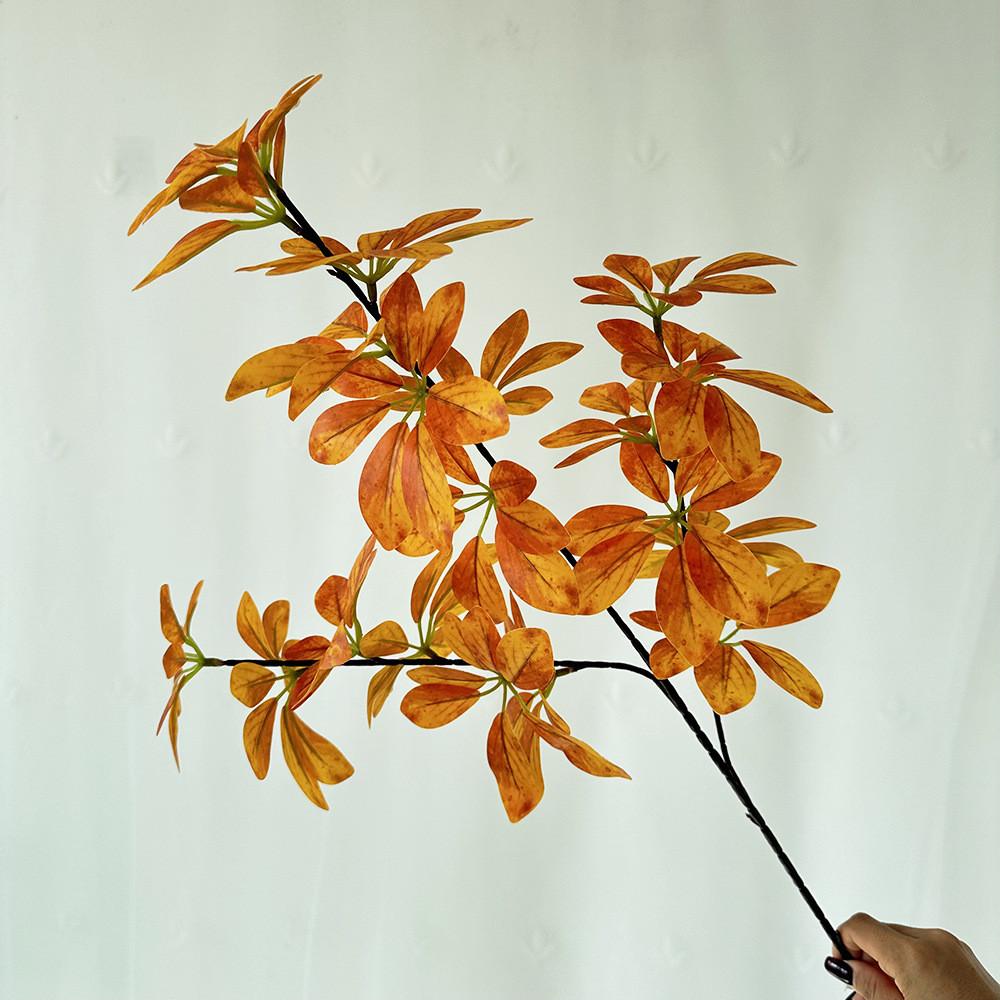 

Зелень Искусственное Растение с Листьями из Ткани с Шелковой Печатью Домашний Офисный Декор Свадьба Yellow