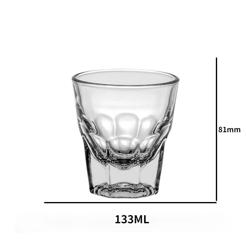 

SHXING Черничный латте, кофейный набор, 133 мл, кружки, 4,5 унции, плоская белая чашка для кофе эспрессо, привносит классическую элегантность на стол, латте 133ML