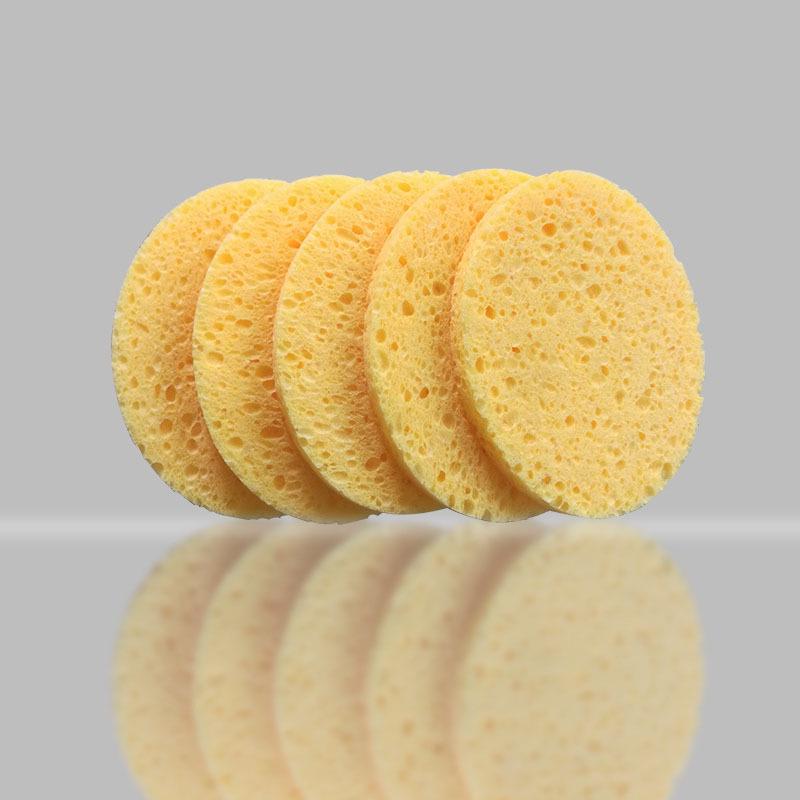 Zellulose-Schwamm Make-up-Entferner und Gesichtsreinigungspad