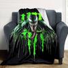 Venom'S Dark Transformation Flannel Blanket Super Soft Warm Cozy Blanket For Sofa Bed Office Travel Allseason Home Decor Gift