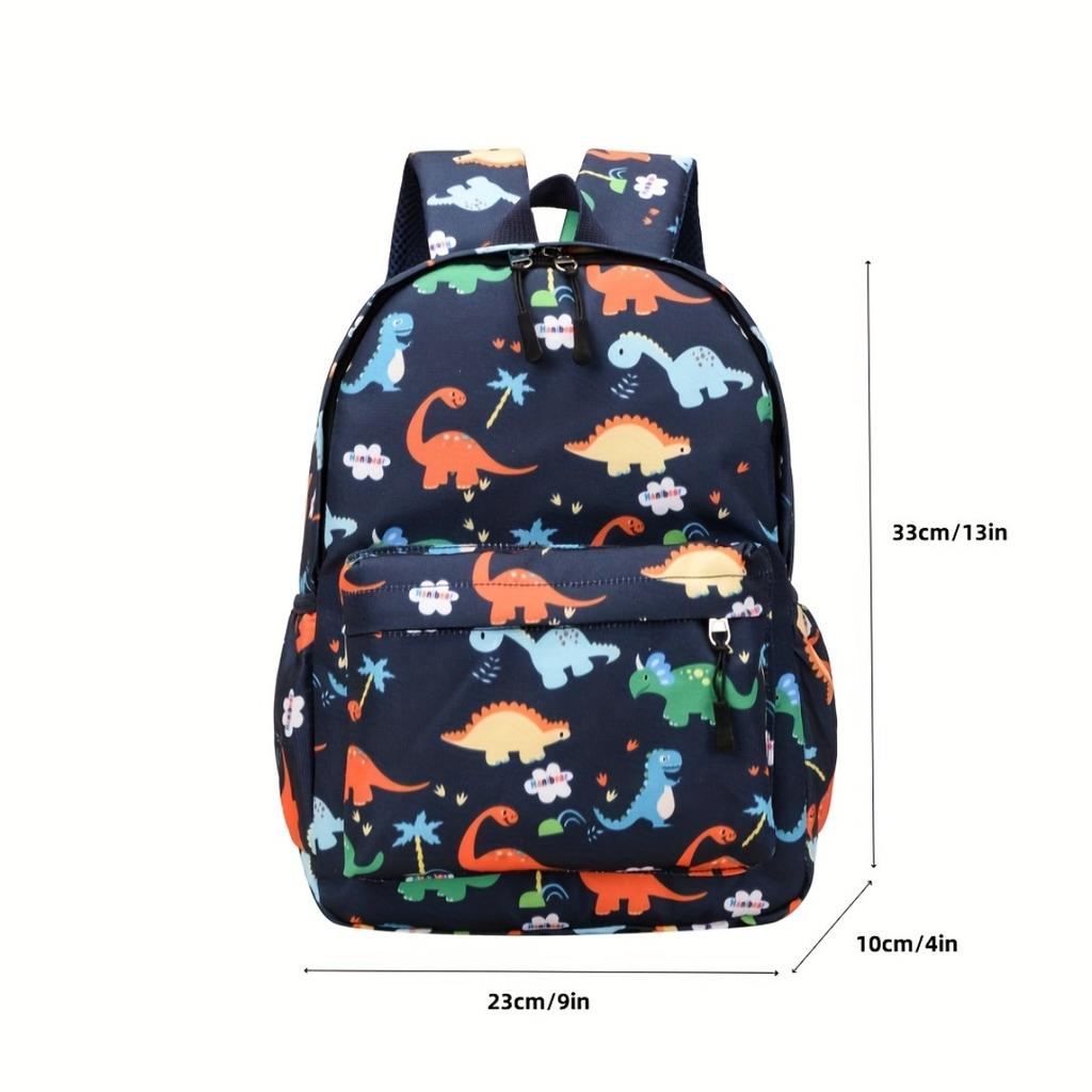 Popular New Cartoon Dinosaur Print Lightweight Backpacks