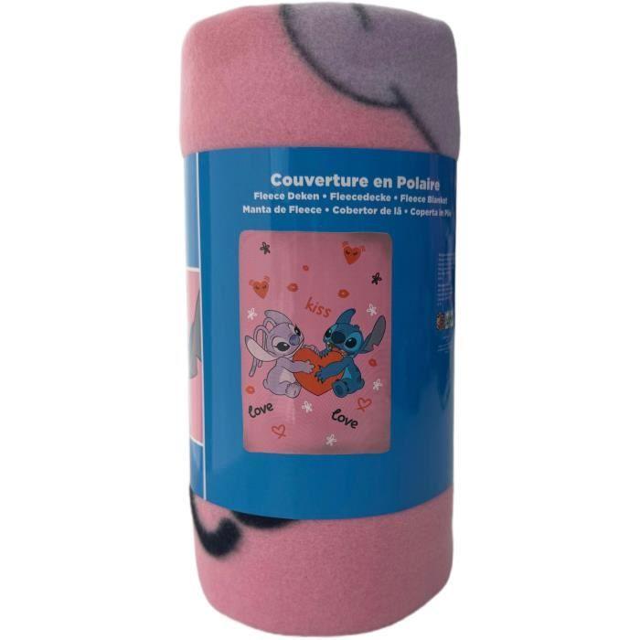 Plaid - LILO &amp; STITCH - Stitch &amp; Angel - 100 x 140 cm