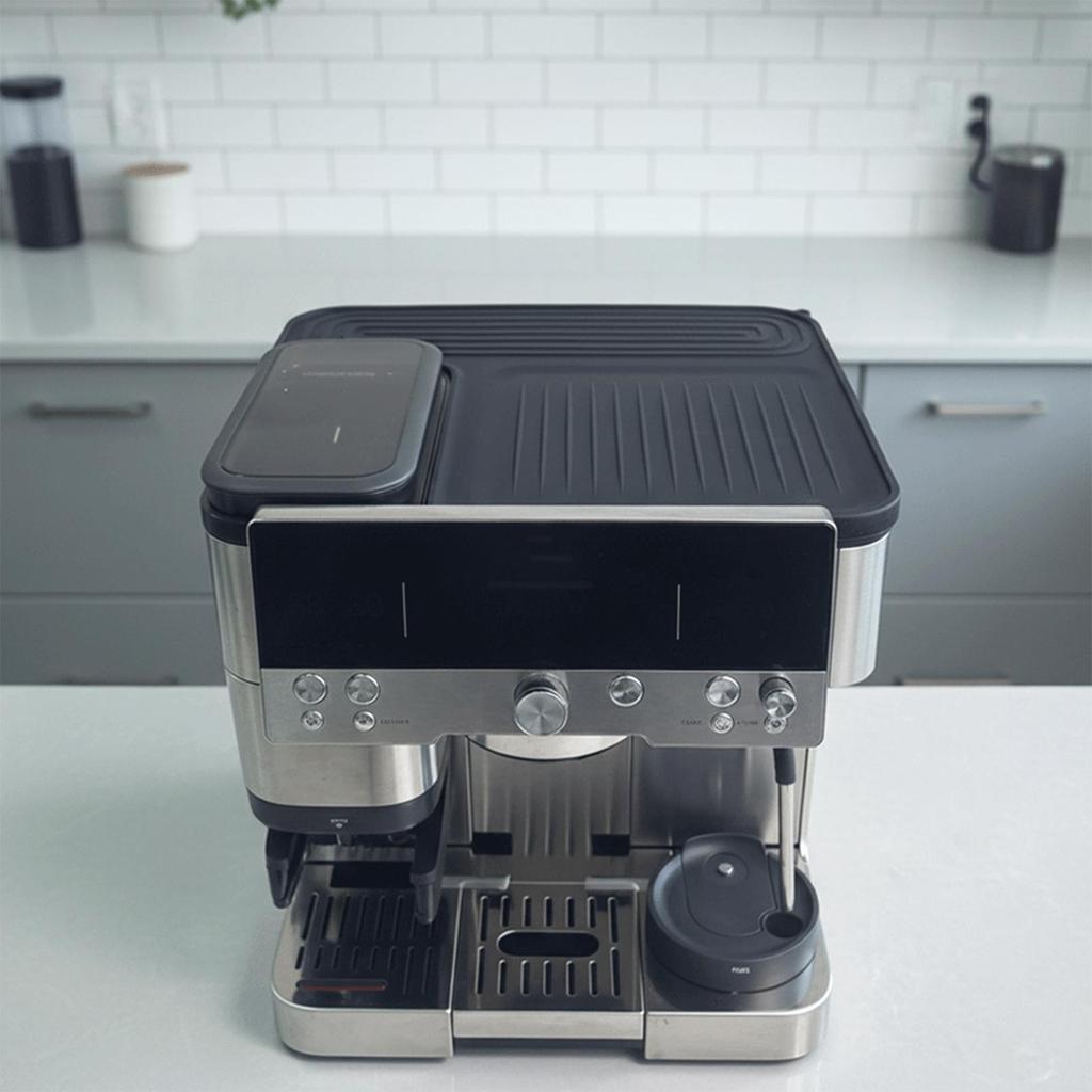 Silicone Coffee Mat Heat-Resistant Non-Slip Cafe Machine Cover Pad For Bar Workplace Party Home Kitchen Dining Living Room