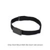 Silicone + Fiber Heart Rate Monitor Chest Strap Heart Rate Monitor Chest Belt  Outdoor Sports