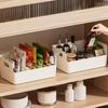 1pc Storage Box Bin Plastic Food Storage Organizer Tapes, Books, Seasoning Bags Storage Boxes  Partitions Refrigerator Organizer