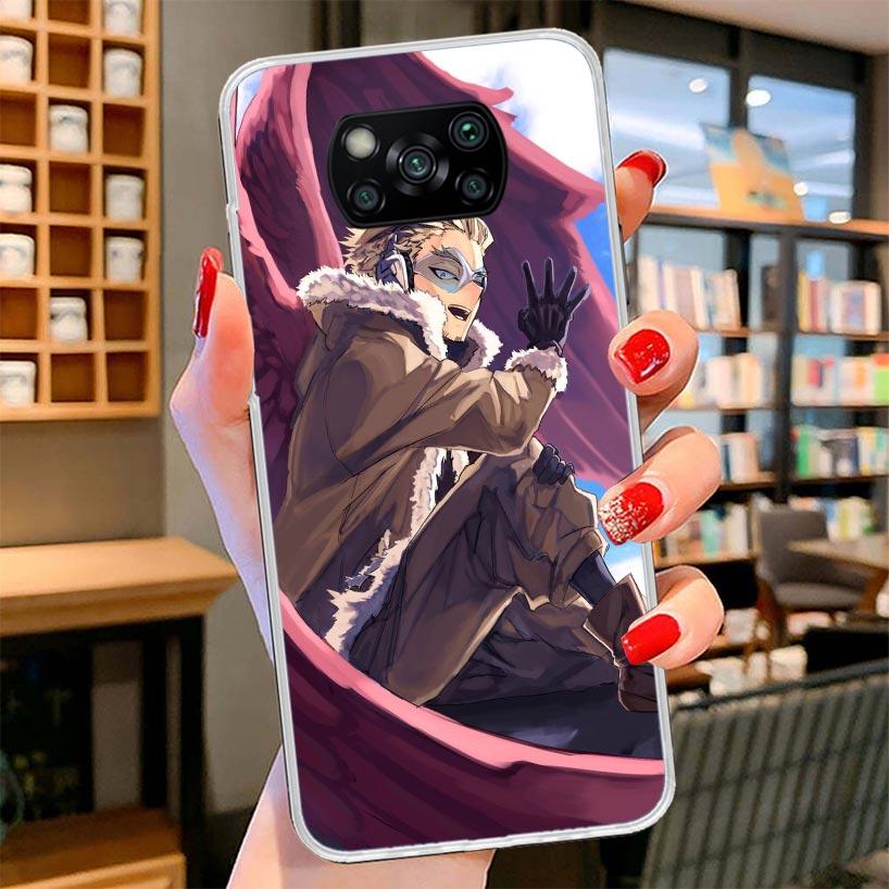 My Hero Hawks Cover Phone Case For Xiaomi Poco F7 Ultra X7 X6 X5 Pro M7 Redmi 15C 15 13C 13 12C 12 10C 10 9A 9C 9T 9 Shell Poco