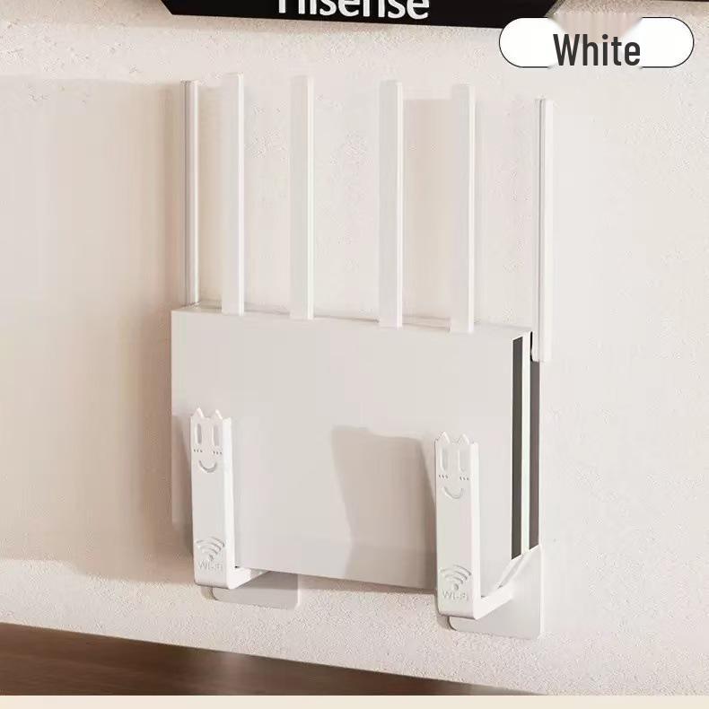 Wall-Mounted No-Drill Router and WiFi Shelf Cover - Modern Decorative Stand