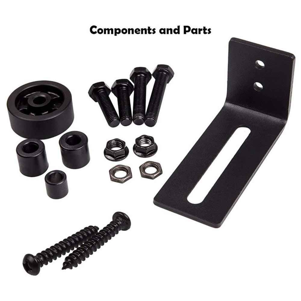 Anti-swing Low Noise Adjustable Door Floor Guides Limit Wheel Roller Sliding Stay Locator