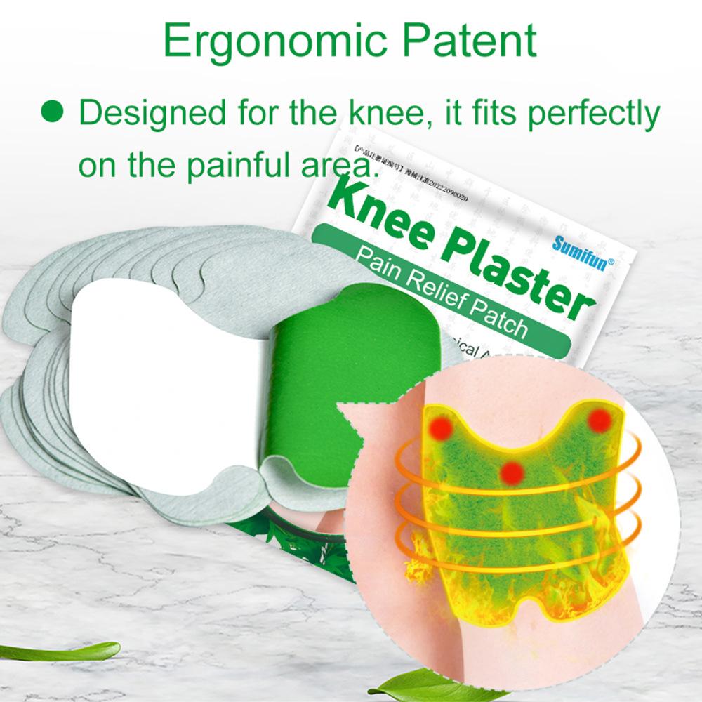 36pcs Wormwood Knee Plaster Pain Relief Patches Chinese Herbal Medical Plaster Muscle Joint Stickers