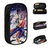 D-Deltarunes Tenna TV Pencil Case Video Game Pen Holder Pencil Bags Large Storage School Supplies Gifts Pencil Box