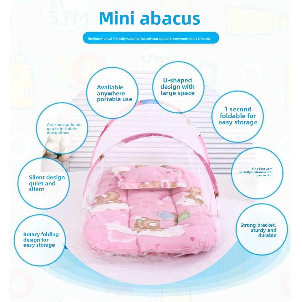 Netzbettnetz Atmungsaktives Bettzelt Insektenschutznetz Säuglingsmoskitonetze Bettprodukte