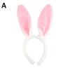 Easter Bunny Ears Headband Plush Rabbit Ear Hairband For Kids Adults Easter Party Favors Costume Accessory Holiday Decoration