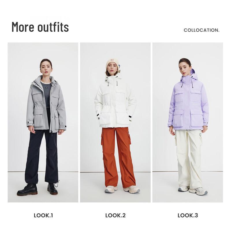 Navigare Women's 3-Proof Hooded Down Jacket