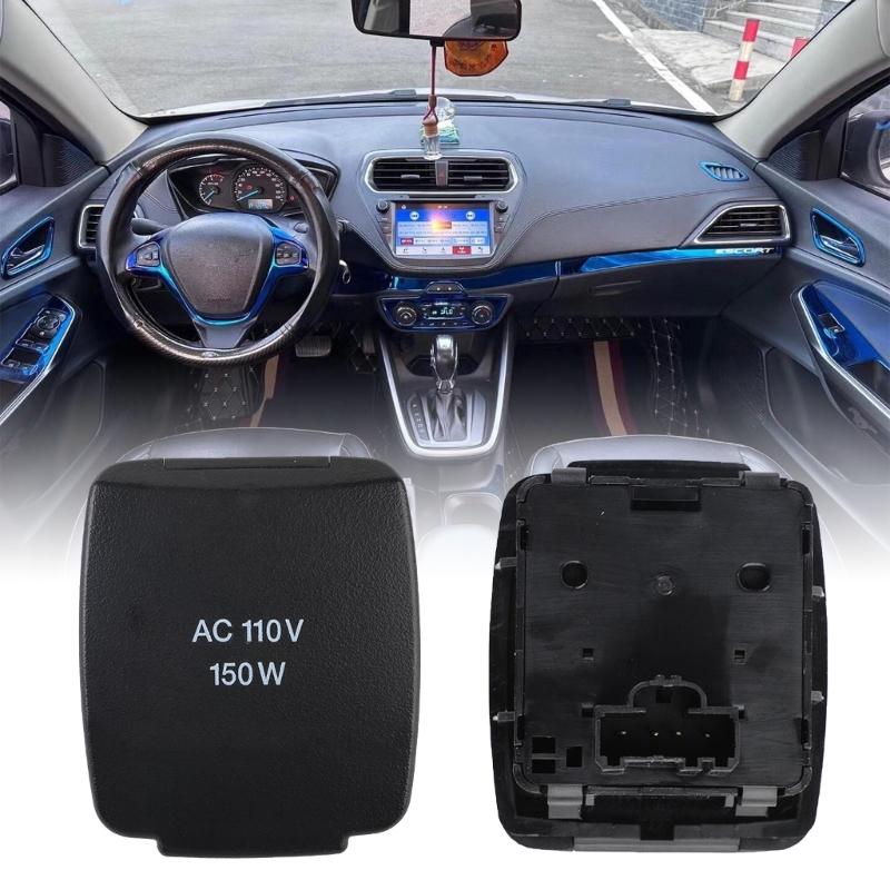Easy Install AUX USB Adapter DS7T19G247AC ABS AUX USB Connector Music Enthusiast Accessory Simple Installation for Auto 