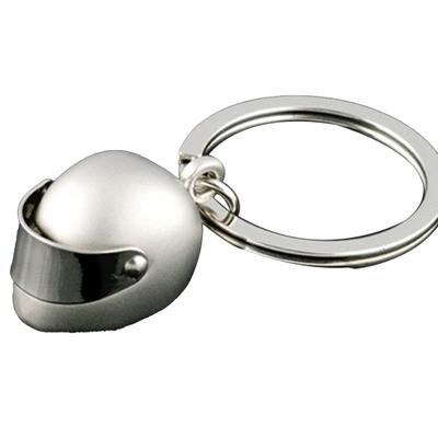 New Creative Cool Motorcycle Bicycle Helmet Metal Key Chain Keyring