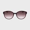 HUNTER_[WOMAN] Front & Temple Jewelry Connect Sunglasses - Burgundy HTB14