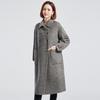 Women's Mid-Length Wool Blend Winter Coat