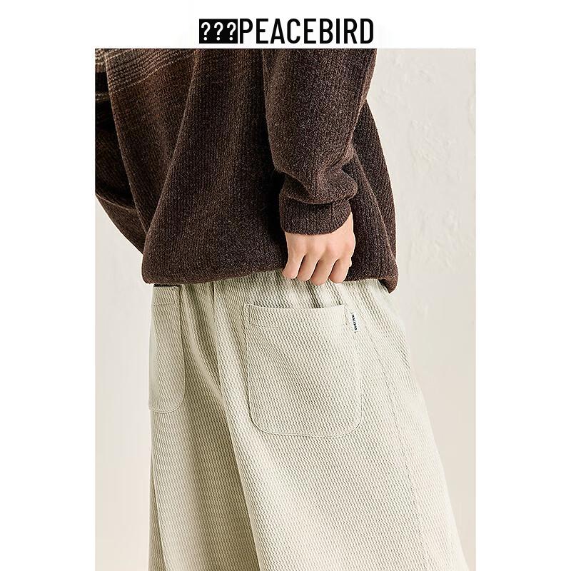 Peacebird Men's Velvety Chenille Warm Casual Pants