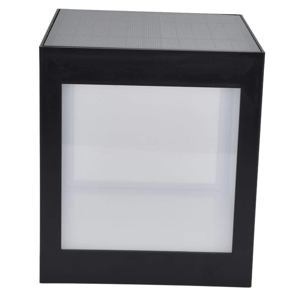 ABS Waterproof LED Solar Pillar Lamp Outdoor Courtyard Villas Garden Porch Stigma Light