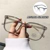 Anti Blue Light Anti Radiation Myopia Eyeglasses Trendy Near Sight Eyewear Eye Protection Flat Light Mirror 0-1.0-1.5-2.0 To-6.0