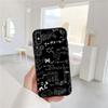 CJ27 Chemical Maths Equation Formula Soft Shell Phone Case for iPhone 16 15 14 13 12 Pro Max Plus Mini