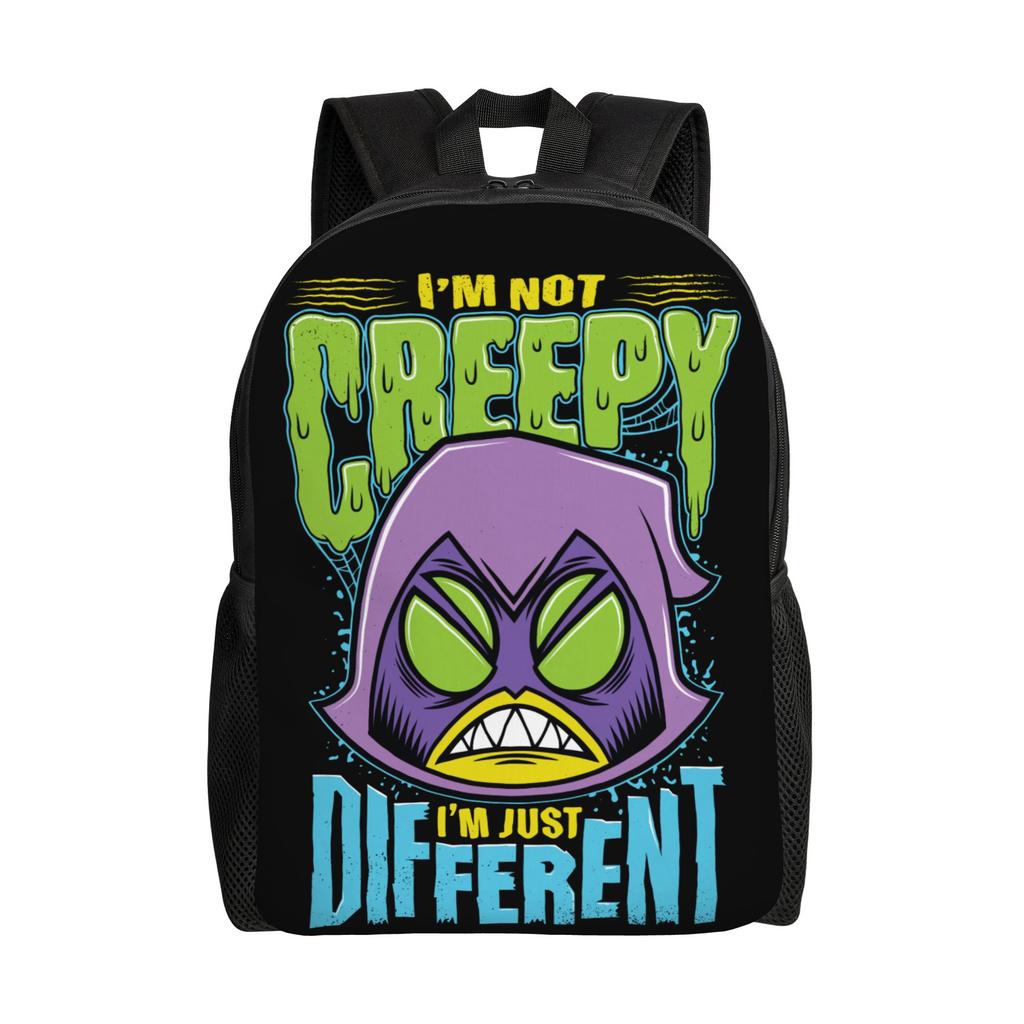 Teen Titans Go Team Fashion Backpack Sports Student Work Daypack for Men Women Laptop Computer Canvas Bags