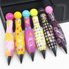 6 Pcs Big Fat Pen Smooth Writing Pen Short Fat Pen Ballpoint Pen Elegant Fat Pen Gift Pen for School Office