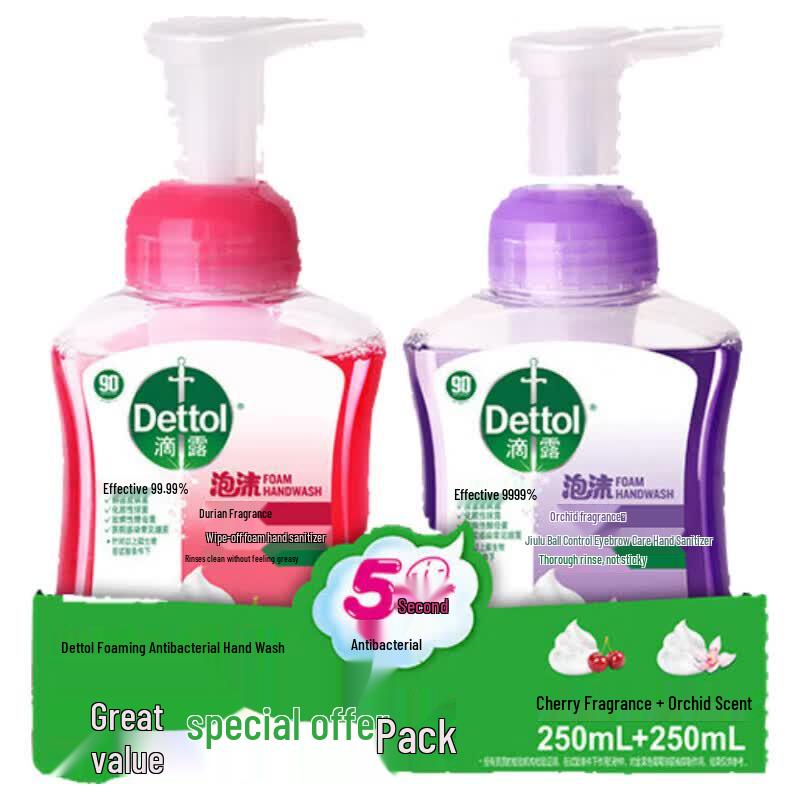 

Dettol Foaming Antibacterial Hand Wash Set
