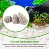 2025 Trend 3Pcs Floating Real Rocks Aquarium Water Plant Fish Tank Aquatic Landscape Models