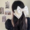 French High-End Versatile Large Bow Hair Clip for Women - Enhances Updo and Slenderizes Face