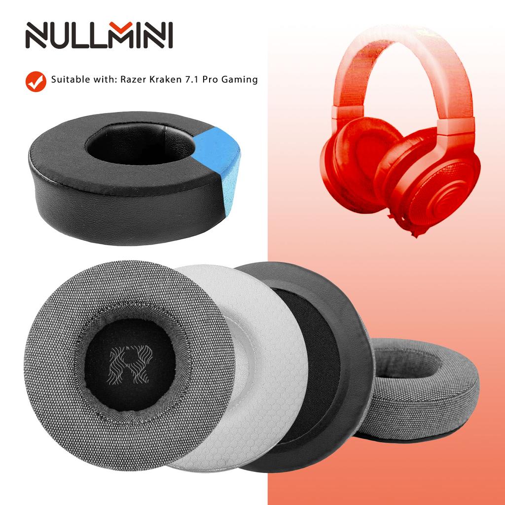 NullMini Replacement Earpads for Razer Kraken 7.1 Pro Gaming Headphones Ear Cushion Earmuff Cooling Gel Sleeve