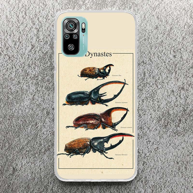 

Bugs Bees Scientific Decomposition Print Soft Case for Xiaomi Redmi Note 14 13 14S 12S 11S Phone Shell 10 Pro Plus 11E 11T 12 11 Note 11 Pro Plus