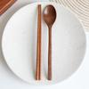 ZISIZ Wooden Chopsticks and Spoon Set