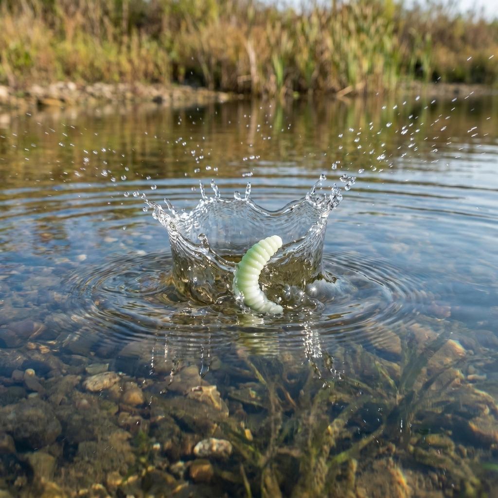 Morbidi Vermi Esca Artificiale da Pesca per Pesci d'Acqua Dolce Carpa Bream Bass Trota Panfish Attrezzatura da Pesca