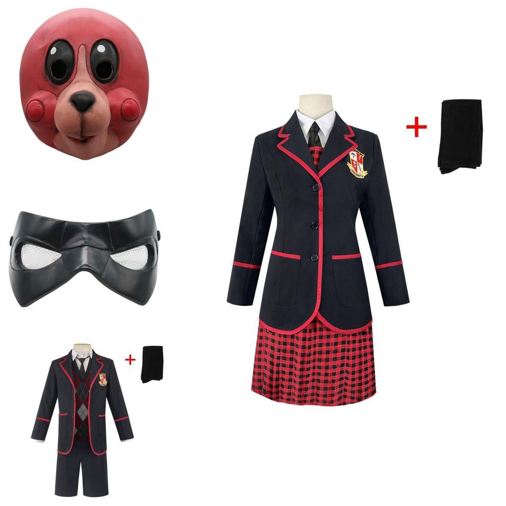 The Umbrella Academy Cosplay Costume With Comfortable Cotton Blend Material For Halloween