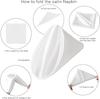60 Pack 30*30cm Wine Red Satin Table Napkins Soft Smooth Cloth Napkins Silky Satin Cloth Napkins for Restaurant Party Decoration