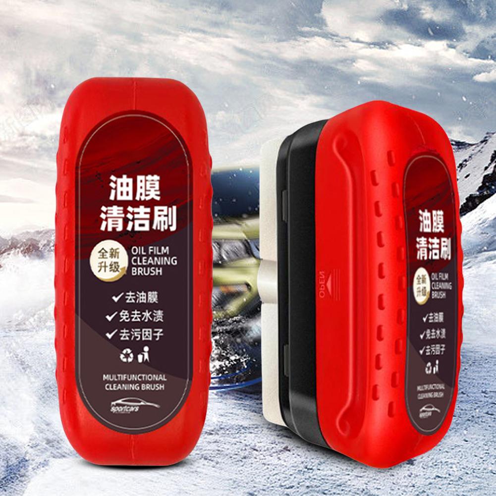 Oil Film Remover Removes Dirt Auto Glass Oil Film Remover Powerful Windshield Oil Film Stain Removal Car Glass Oil Film Wiping
