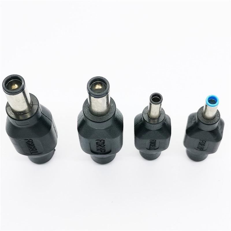 1pcs DC5.5*2.1mm female to 4.5 x 3.0mm/7.4x5.0mm DC Male  Power Plug Jack Adapter Connector Adapter Plug for HP For DELL  Laptop