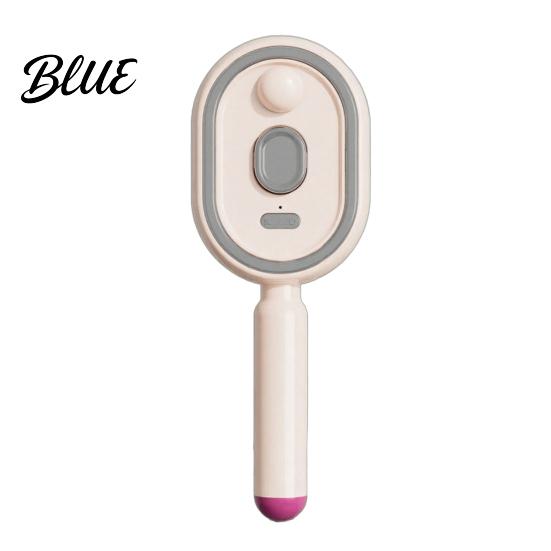 Detangling Hair Brush Electric Steam with Water Spray Reduce Frizz Anti-Static Misting Hairbrush Portable Travel Cordless Fluffy Short
