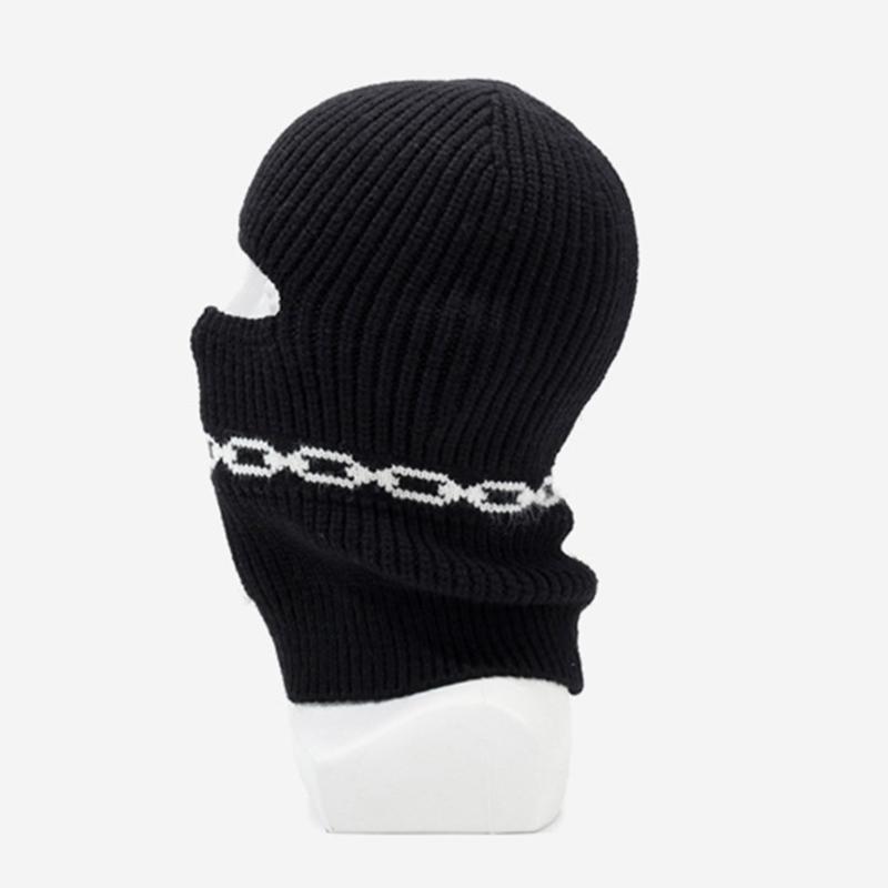 Unisex Balaclava Winter Hat Outdoor Teens Streetwear Skull Caps for Outdoor