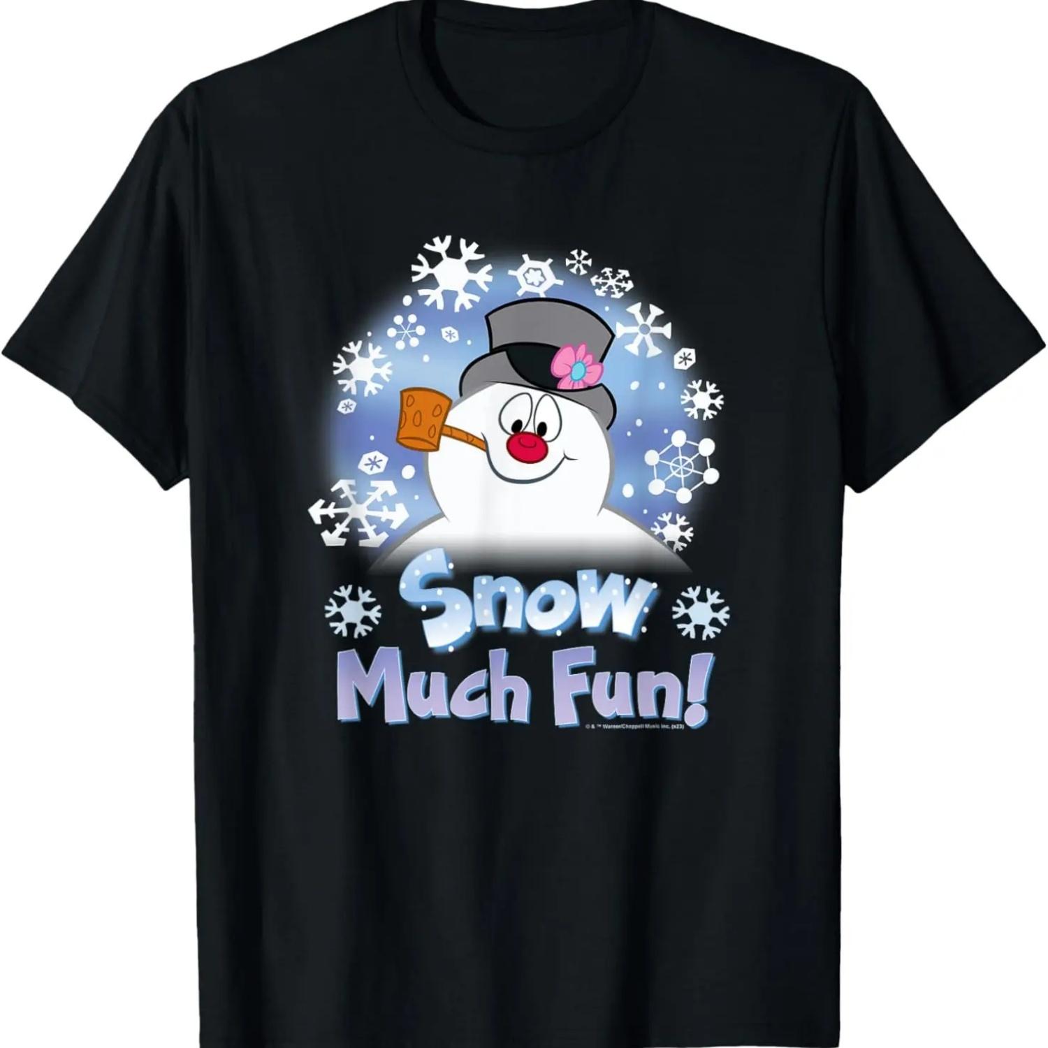 Frosty The Snowman - Snow Much Fun T-Shirt S чёрный