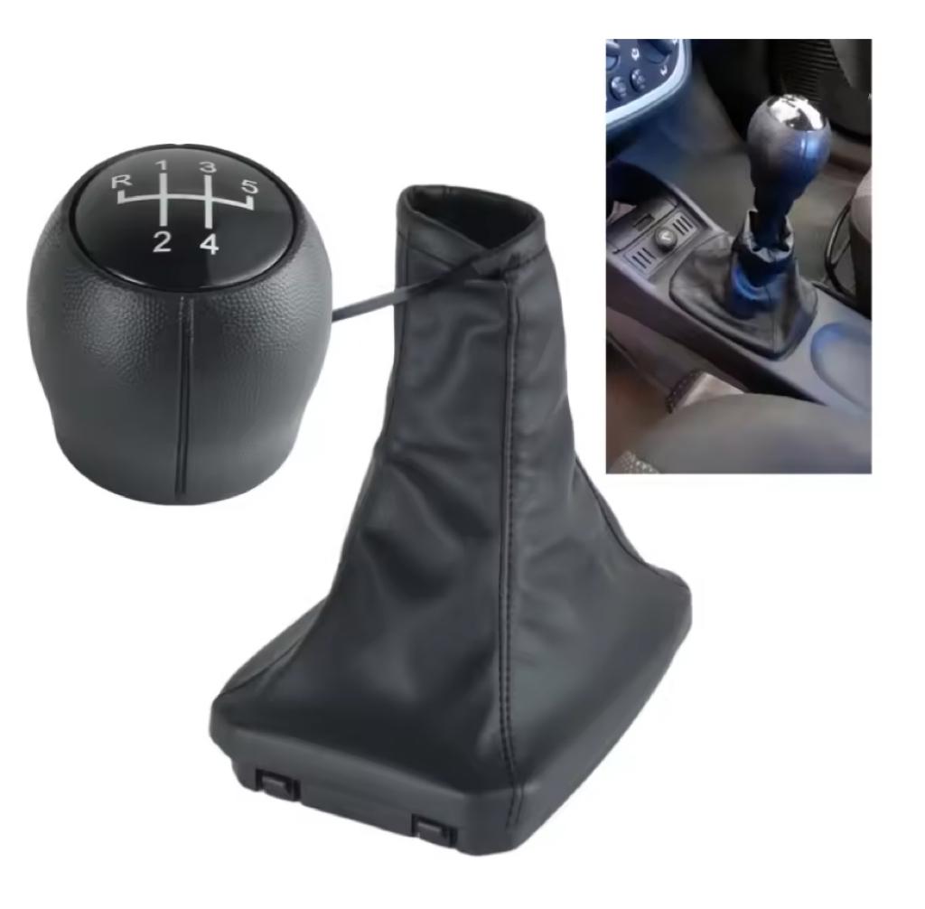 5-Gang Hand Schalthebel Knauf Handbremse Manschette Abdeckung Für Opel Corsa C (01-06) Kombination C(01-11) Tigra B (04-12)